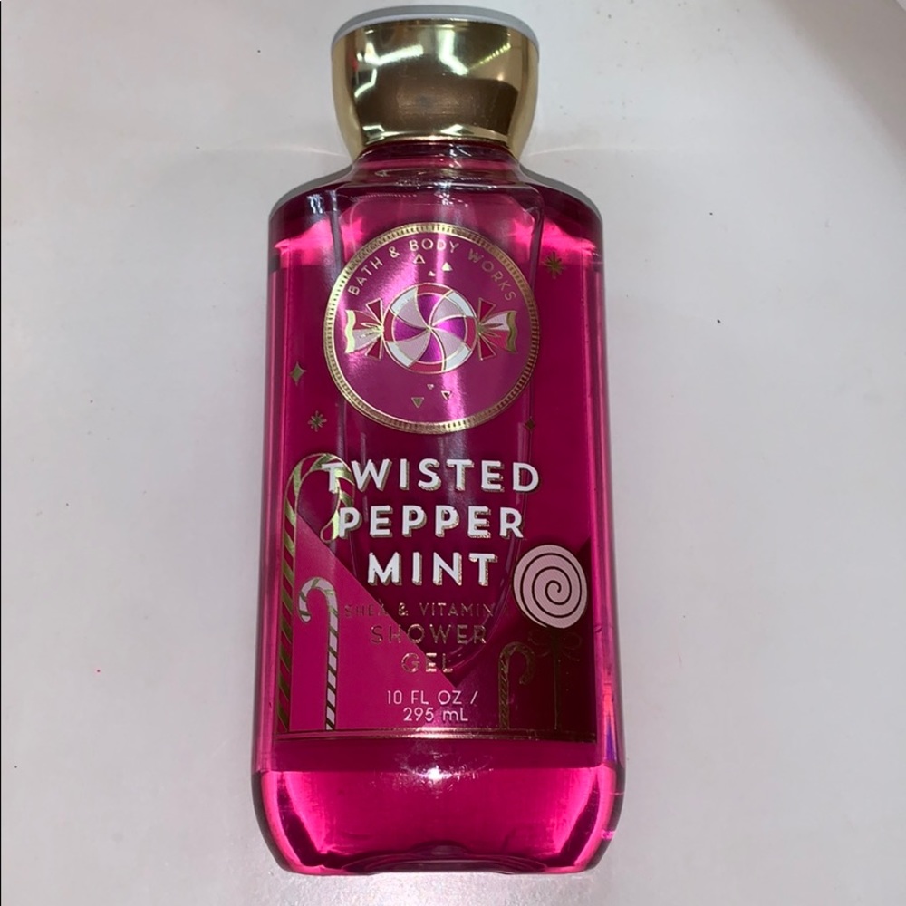 Bath and Body Works twisted peppermint Shower Gel
